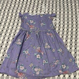 OshKosh B'gosh Lavender Floral Kids Dress